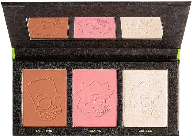 Makeup Revolution The Simpsons Treehouse Of Horror Face Palette Spooktacular 2 Makeup Revolution The Simpsons Treehouse Of Horror Face Palette Spooktacular - Image 2