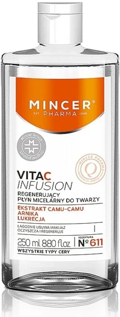 Mincer Pharma Vita C Infusion №611 Regeneration Micellar Water