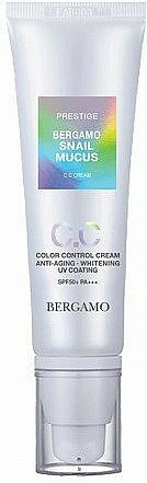 Bergamo Snail Mucus CC Cream SPF50+