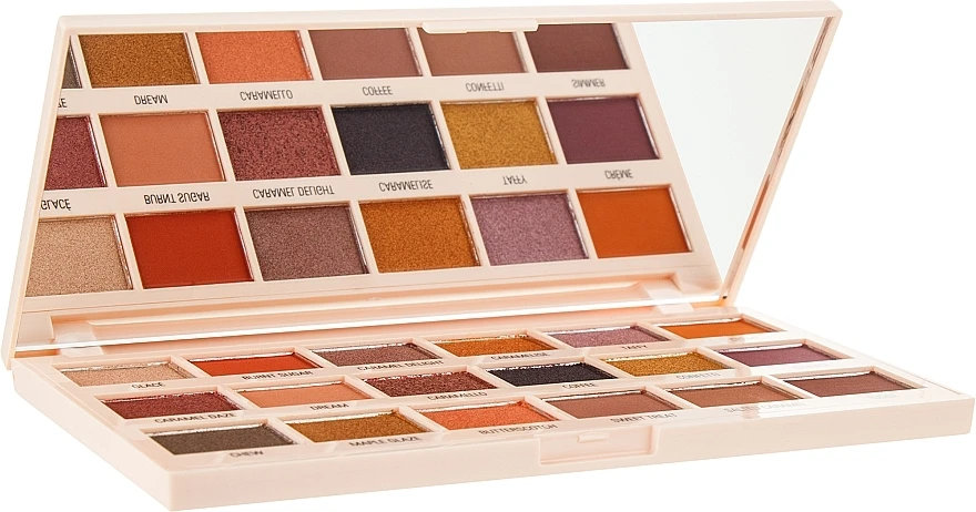I Heart Revolution Chocolate Eyeshadow Palette Caramel Nudes 3 I Heart Revolution Chocolate Eyeshadow Palette Caramel Nudes - Image 3