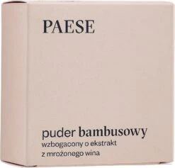 Paese Bamboo Powder With Silk And Frozen Wine Extract