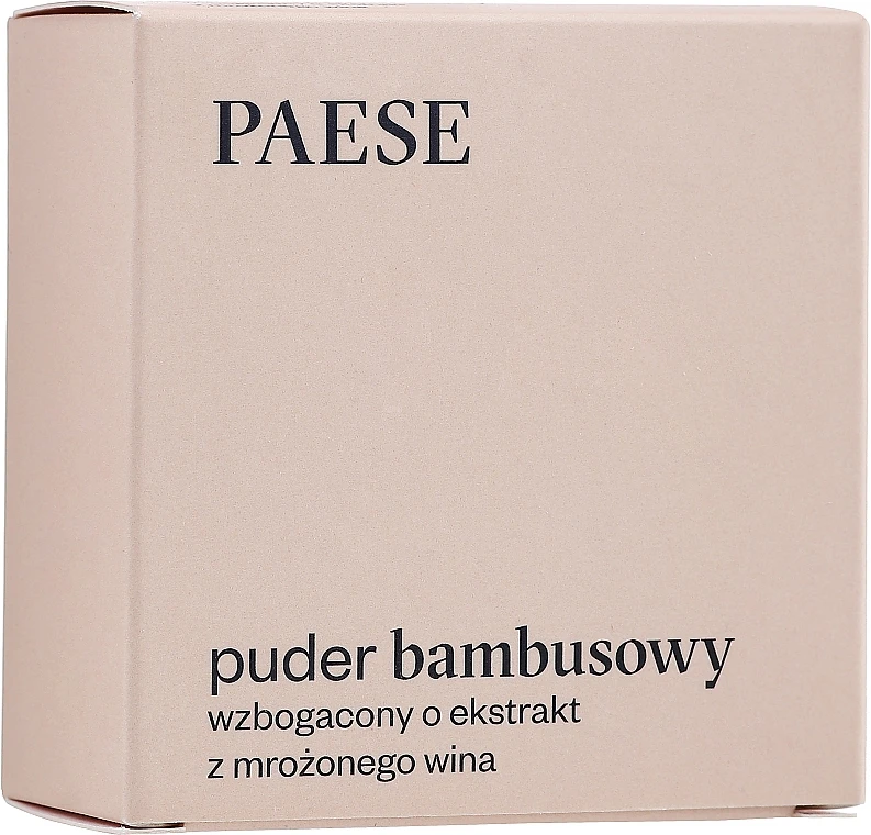 Paese Bamboo Powder With Silk And Frozen Wine Extract 1 Paese Bamboo Powder With Silk And Frozen Wine Extract
