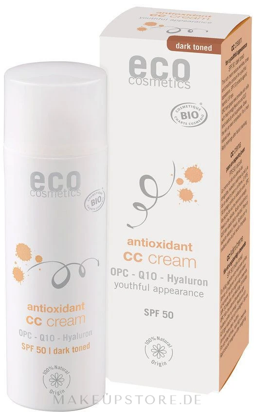 Eco Cosmetics Tinted CC Cream SPF 50 2 Eco Cosmetics Tinted CC Cream SPF 50 - Image 2