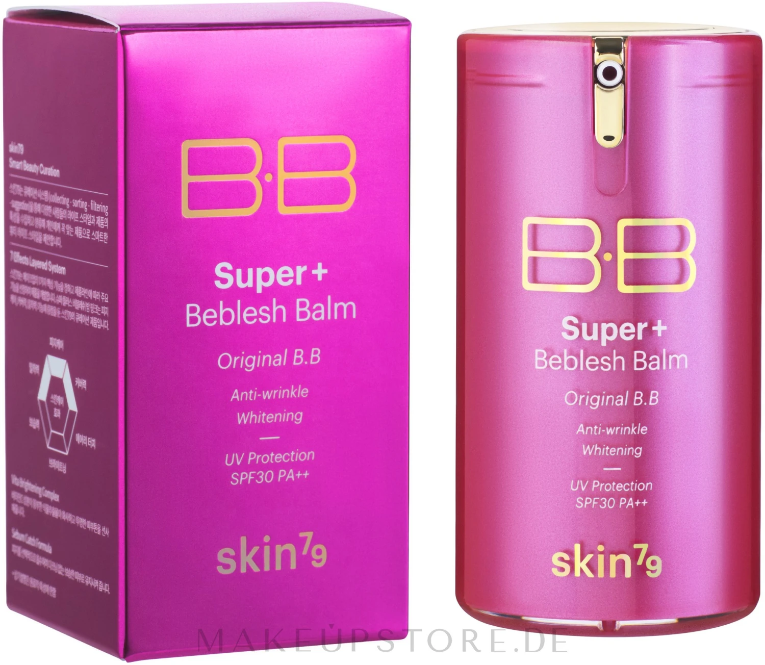 Skin79 Super Plus Beblesh Balm Triple Functions Pink BB Cream 5 Skin79 Super Plus Beblesh Balm Triple Functions Pink BB Cream - Image 5