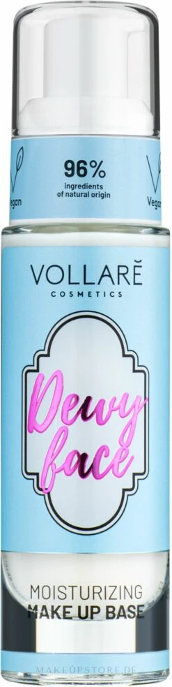 Vollare Vegan Dewy Face Make-Up Base -Mode Kosmetikgeschäft elfslho3y9gz