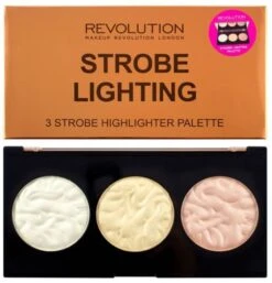 Makeup Revolution 3 Strobe Highlighter Palette -Mode Kosmetikgeschäft juljok9l6gmf