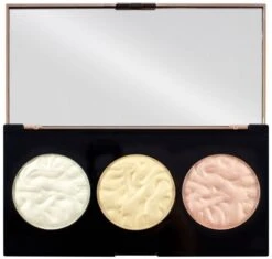 Makeup Revolution 3 Strobe Highlighter Palette -Mode Kosmetikgeschäft jzrerusnybg7