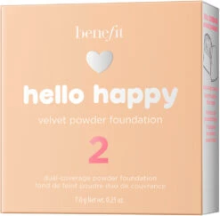 Benefit Hello Happy Velvet Powder Foundation -Mode Kosmetikgeschäft khqsxmlznydw