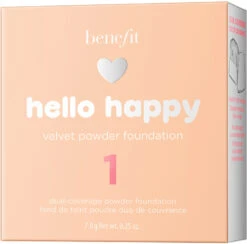 Benefit Hello Happy Velvet Powder Foundation -Mode Kosmetikgeschäft mh9rhheksdfy