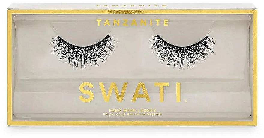 Swati Faux Mink Lashes Tanzanite 1 Swati Faux Mink Lashes Tanzanite