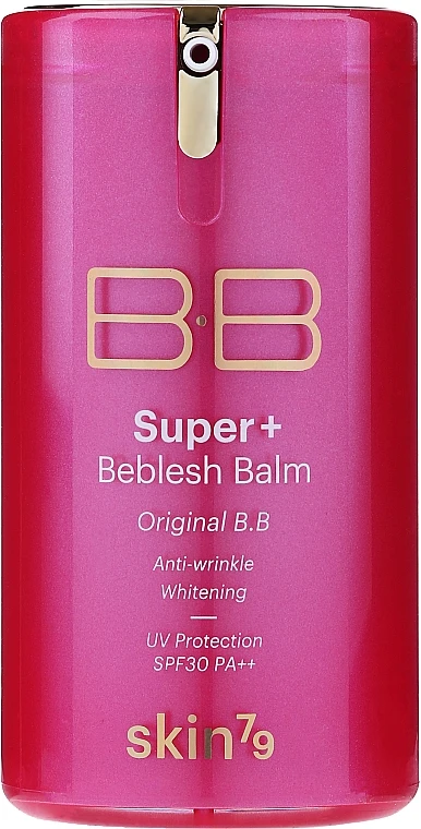 Skin79 Super Plus Beblesh Balm Triple Functions Pink BB Cream 1 Skin79 Super Plus Beblesh Balm Triple Functions Pink BB Cream