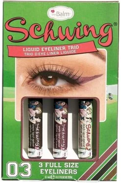 TheBalm Ladies Schwing Liquid Eyeliner Trio