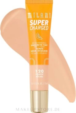 Milani Supercharged Brightening Undereye Tint (130 -Deep Peach) -Mode Kosmetikgeschäft zmqlguany3zo